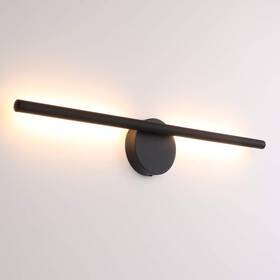 Aipsun 717049194590 28in Modern Black Wall Sconce Rotatable 360 Led Light Fixtures Fo