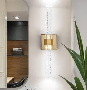 Bl2455 Aipsun Light Fixtures Vanity Led 19.7 Inch Crystal Bedroom Bathroom