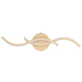 Ad-5210-gold Aiwen Modern 21.25 Inch 2-light Led Gold Bathroom Vanity Light Over Mirror Wall