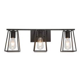 Wl-00h83 Aiwen 24.4 Inch 3-light Bathroom Vanity Light Fixtures Rustic Vintage Wall Sconce With
