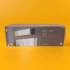 0970850 Allen Roth Origin 21 Charlotte 18 Inch 3-light Chrome Led Modern Vanity Light
