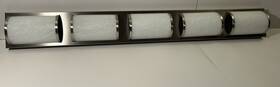 Vbl18-5bnk Allen Roth Kinsley 37-in 5-light Brushed Nickel Led Modern/contemporary Vanity