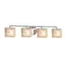 Alr-8464-55-crom Justice Design Group Alabaster Rocks Light Wide Bathroom 784689045216