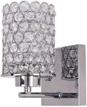 433028 Alsy 022011656977 1-light Chrome Wall Sconce