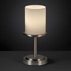 Fsn-8798-10-nckl Am-h-68 Justice Design Group Brushed Nickel Dakota Table Lamp 784689445856