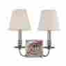 Am-h-784 202-hn Sheldrake Hudson Valley Lighting Nickel 2 Light Wall Sconce 806134117825