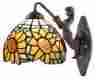 Am1074wl08 Amora Lighting Tiffany Style Stained Glass Sunflower Wall Sconce 8 799475528200