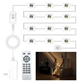 Wspsd02 Ameistor Smart Stair Lights Motion Sensor Indoor Plug-in Stairway With