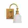 1971-agb Amk476 Keswick Hudson Valley Lighting Aged Brass Bathroom Wall Sconce 806134010355