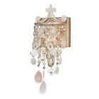 W0008 Anastasia Lighting 1l Vanity Silver Leaf Vaxcel
