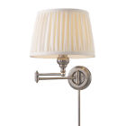11213 Antique Nickel 1 Single Sconce Light Swing Elk Wall Arm Lighting