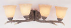 7084 Antler Lighting Deer Bath 4 Transglobe Light Vanity