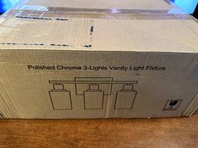 Flus-ch3l-01 Apenath 3 Light Vanity Fixtures Polished Chrome Bathroom Wall Sconces Modern