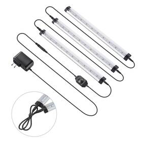 Apluschoice 767571298181 90 Leds Under Cabinet Lighting Kit Plug In 3000k Kitchen Counter Light 6 Pack