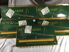 Apr16-61 House Of Troy Lot Advent Picture Lights Polished Brass Sealed