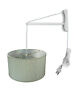 Armssw181810drto Homeconcept Mast Wall Mount Pendant Textured Oatmeal Shade 690391066930