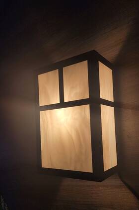 Ms-10two-bk Arroyo Craftsman Lot Of 2 Mission Flush Wall Sconce Dry Location