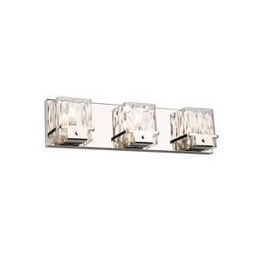 Ac11573pn Artcraft New In Box Wiltshire 3-light Wall Light - Polished Nickel