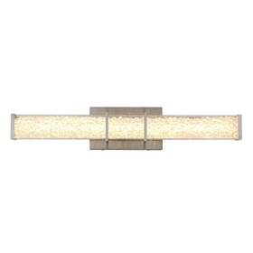 Artika 846979030149 Riviera 27 In 1-light Brushed Nickel Modern Integrated Led Vanity Light Bar For
