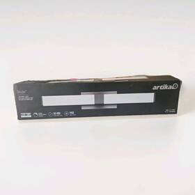 Artika 846979036677 Led Vester Matte Black Finish Dimmable 2000 Lumen 27x4.4x4.36