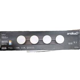 Artika 846979043767 Santori Led Vanity Light Matte Black 27 Inch Wide