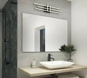 Van-grc-hd2bl Artika Grid 27 Inch Led Vanity Light 3 Adjustable Colors Brand New