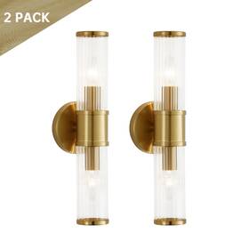 Van2-rt Artika Morden Wall Sconce Gold Sconces Lighting Bathroom