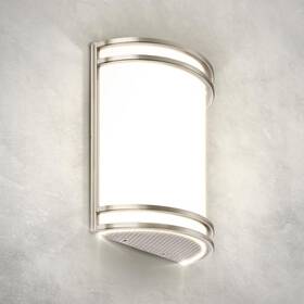 Asd 445057968980 Led Indoor Wall Mount Light Fixture - 10 Inch 15w Modern Interior Brushed Ni