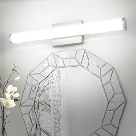 Asd-lvf23-24d25cc-nk Asd 24 Inch Led Linear Vanity Light Fixture Modern Bathroom Sconce 3 Color 3000k-5