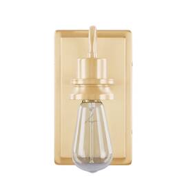 62301 Aspen Creative Corporation 810103381506 Bathroom Vanity 1 Lights Fixture 4-1/2 Inch W X 8-1/2 H 4-