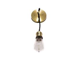 62701 Aspen Creative Corporation 811851031026 1 Wall Light 5 Inch W X 13-1/2 H 5-1/4 L. Satin Brass F