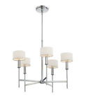 Ast5005c Chandelier Chrome - Polished Quoizel 5-light Asheton