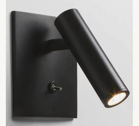 Astro Lighting 038856077551 Enna Square Switched Led Wall Sconce Matte Black Lighing 420 - The Best