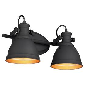 Ad-2151-2w Audickic Industrial Bathroom Vanity Light Fixture 2-light Wall Mounted Lamp Ov
