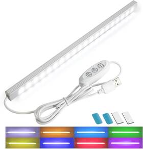 Rgb1 Axhhtvcgy Rgb Light Bar With Color Memory And Dimmable Brightness For Monitor/desk Under Ca Rgb1 Axhhtvcgy Rgb Light Bar With Color Memory And Dimmable Brightness For Monitor/desk Under Ca