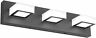 B08h7xcgb7 Ralbay Bathroom Vanity Lights Modern Black Led Wall 086291023911