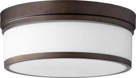 183-bel-2534391 Bailey Street Home Foster Way - 3 Light Flush Mount In Transitional Style 14 Inches Wide By 5.5 183-bel-2534391 Bailey Street Home Foster Way - 3 Light Flush Mount In Transitional Style 14 Inches Wide By 5.5