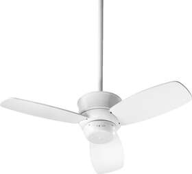 183-bel-3399528 Bailey Street Home Wetherby Quadrant - 32 Inch Ceiling Fan-studio White Finish-studio Blade