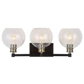 208-bel-4792742 Bailey Street Home 3 Light Bathroom Fixture-9.25 Inches Tall And 24.5 Wide -