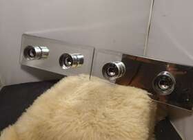 2499-bel-4229560 Bailey Street Home Hollwood Style 24 Inch Mirrored Light Bar With 4 For Above Bathroom Vanity- Nice