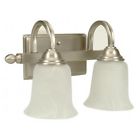 15214bn2 Bar 2 Bath Nickel Light Madison Brushed Craftmade
