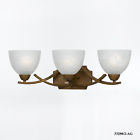33280 Bar Bathroom 3-ag Series Value Lighting Vanity Triarch Gold Aged Light