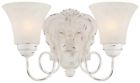 1292-648 Bath 2 Provence Light Minka-lavery Mcclintock - White Jessica Sconce