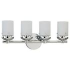 40046-05 Bath Chrome Opal 120v 60w 4l Gull Light Etched Vanity Sea Fixture