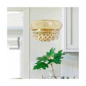 H01w-30g Beirio 2-lights Golden Finish Classic Empire Style K9 Crystal Ball Wall Sconce Light H01w-30g Beirio 2-lights Golden Finish Classic Empire Style K9 Crystal Ball Wall Sconce Light