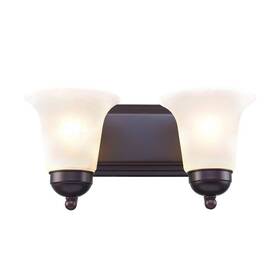 3502-rob Bel Air Lighting Cabernet Collection 14 Inch 2-light Oiled Bronze Bathroom Vanity