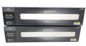 Led-22564bn5cct Bel Air Lighting 24 Inch 1-light Brushed Nickel Integrated Led Bathroom Vanity