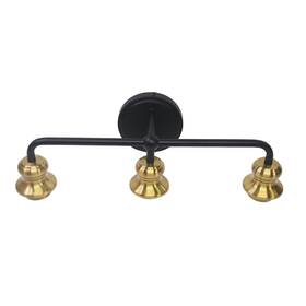 Bobf26119-bk Bellevue Irvine 3 Light 22 Inch Wide Vanity - Black Bobf26119-bk Bellevue Irvine 3 Light 22 Inch Wide Vanity - Black