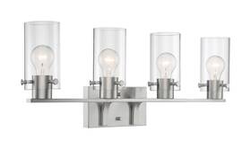 Nvbf91727bn Bellevue Nvbf91727 Copson 4 Light 30 Inch W Bathroom Vanity - Nickel
