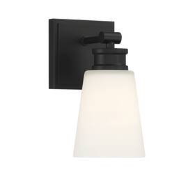 Sh90072mbk Bellevue Sh90072 10 Inch Tall Wall Sconce - Black